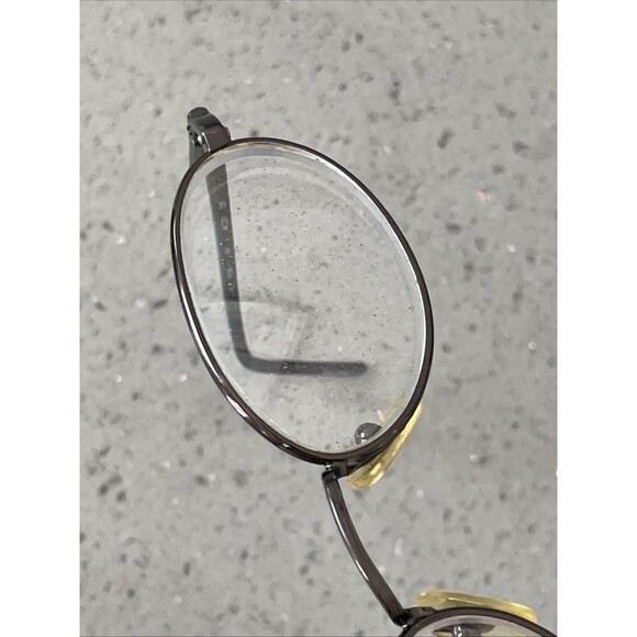 Nautica Eyeglasses Frames ONLY N7036 001 Brown Round Full Rim 46-21-135 - Picture 12 of 12
